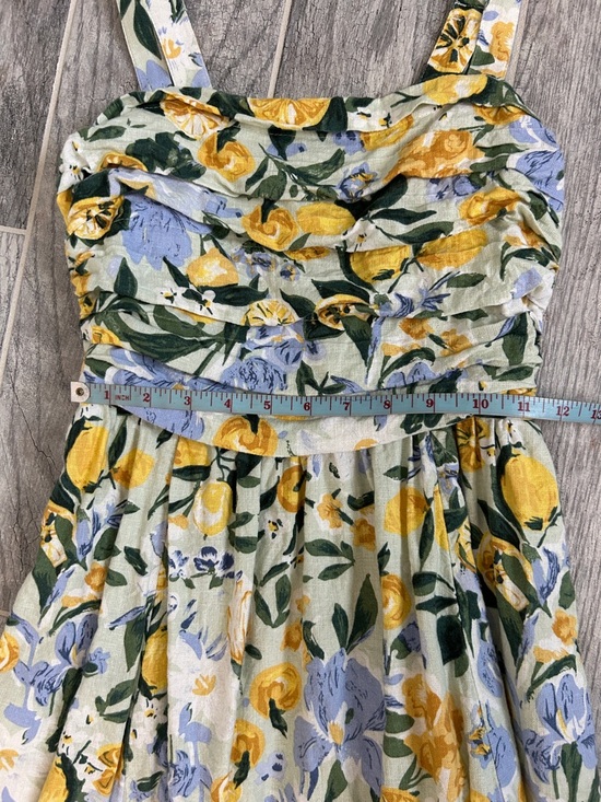 Yellow & Lavender Floral Sundress - Picture 7 of 8
